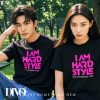 Áo thun in chữ I AM HARD STYLE