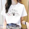 Áo phông nữ họa tiết mèo Friends Forever
